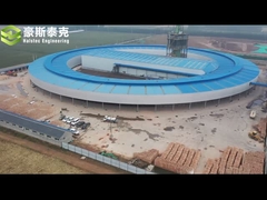 Κινητός περιστροφικός κλίβανος σηράγγων για τις αυτόματες εγκαταστάσεις κατασκευής τούβλου αργίλου