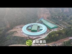 ISO9001 πιστοποιημένο αυτόματο εργοστάσιο τούβλων με προσαρμόσιμο μέγεθος τούβλων και περιστρεφόμενο φούρνο