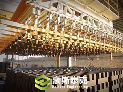 Εκχυλιστήρα δομικών τούβλων για τη συσσώρευση τούβλων με χωρητικότητα 25000 τούβλων/ώρα